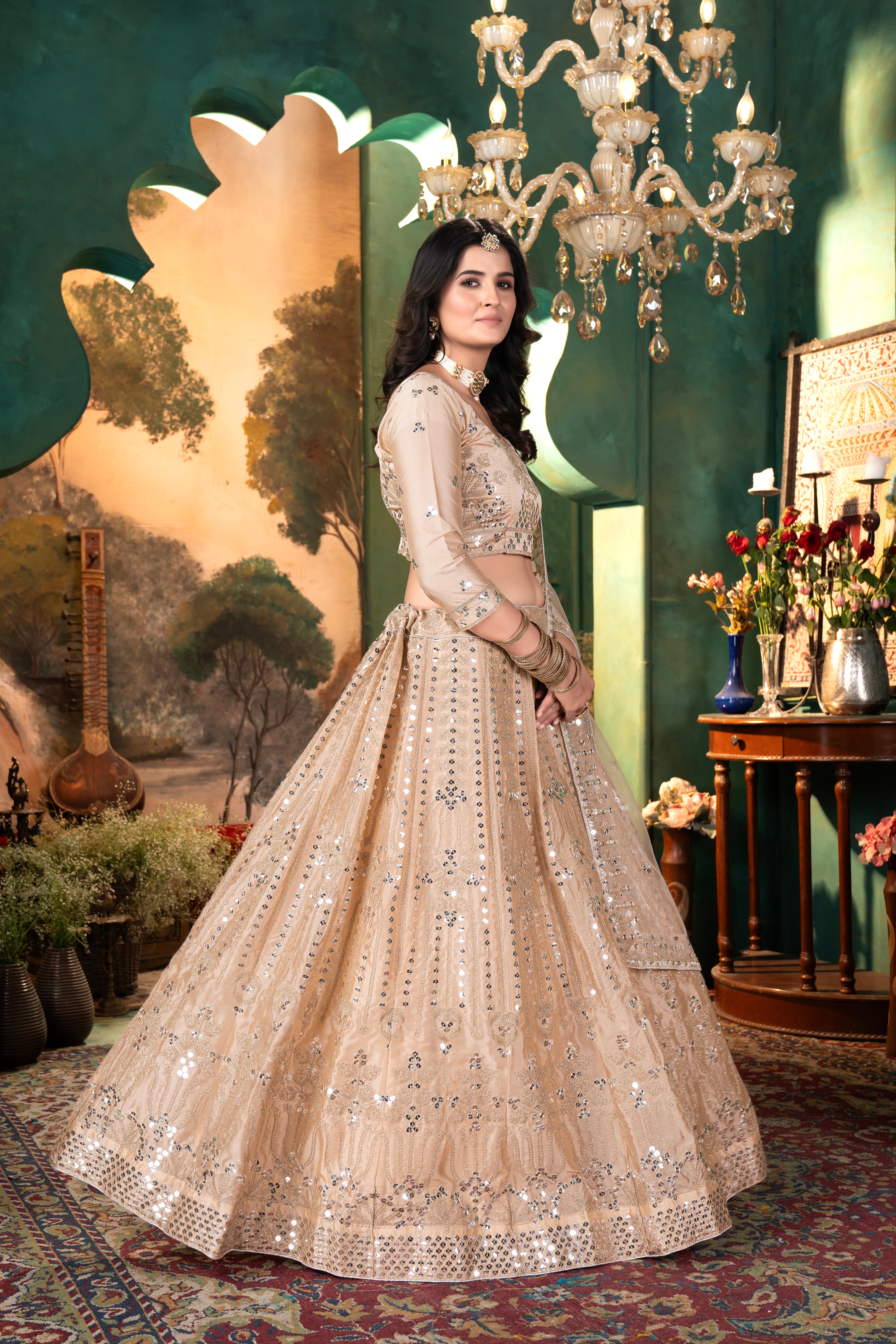 Real Modelling Lehenga