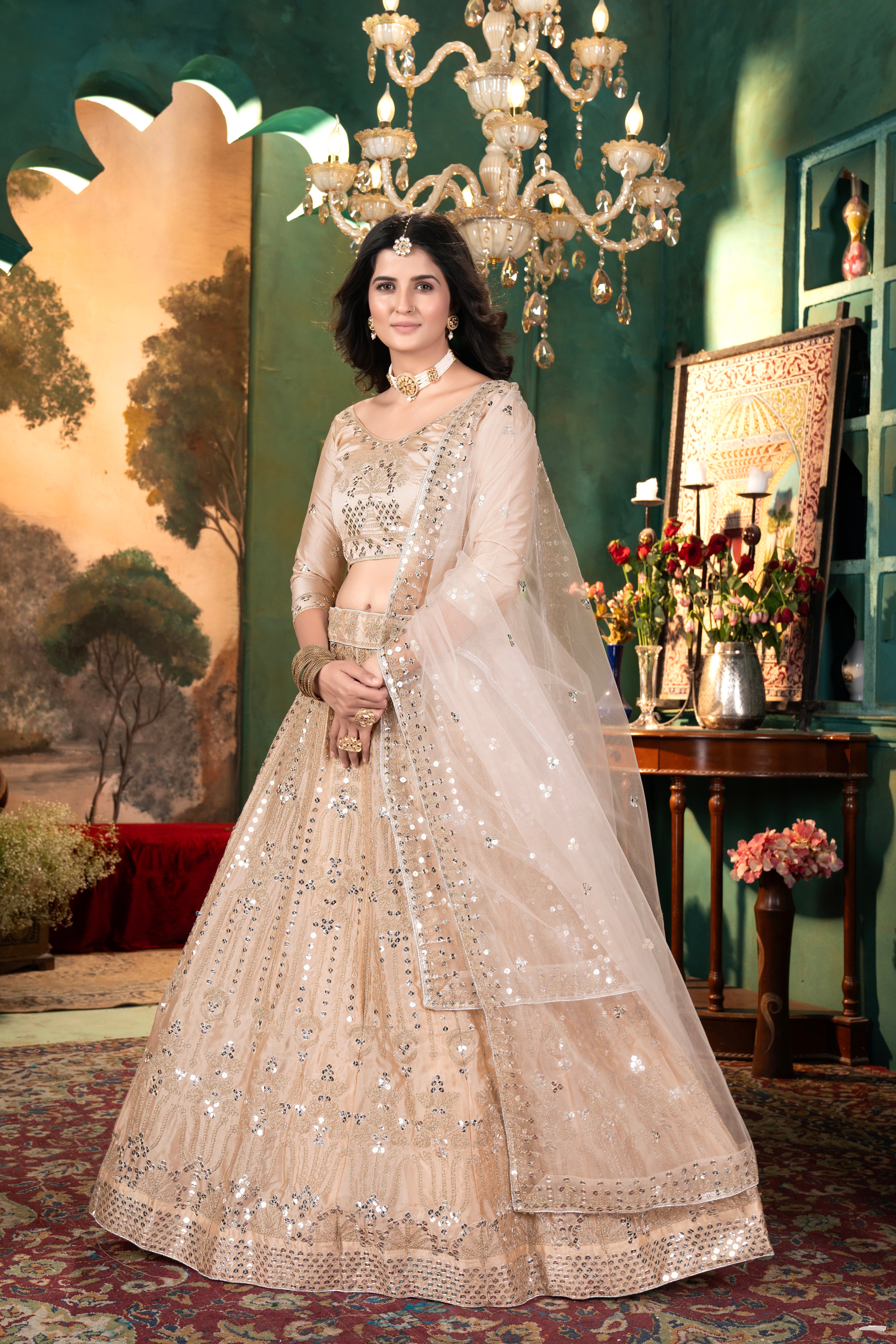 Real Modelling Lehenga