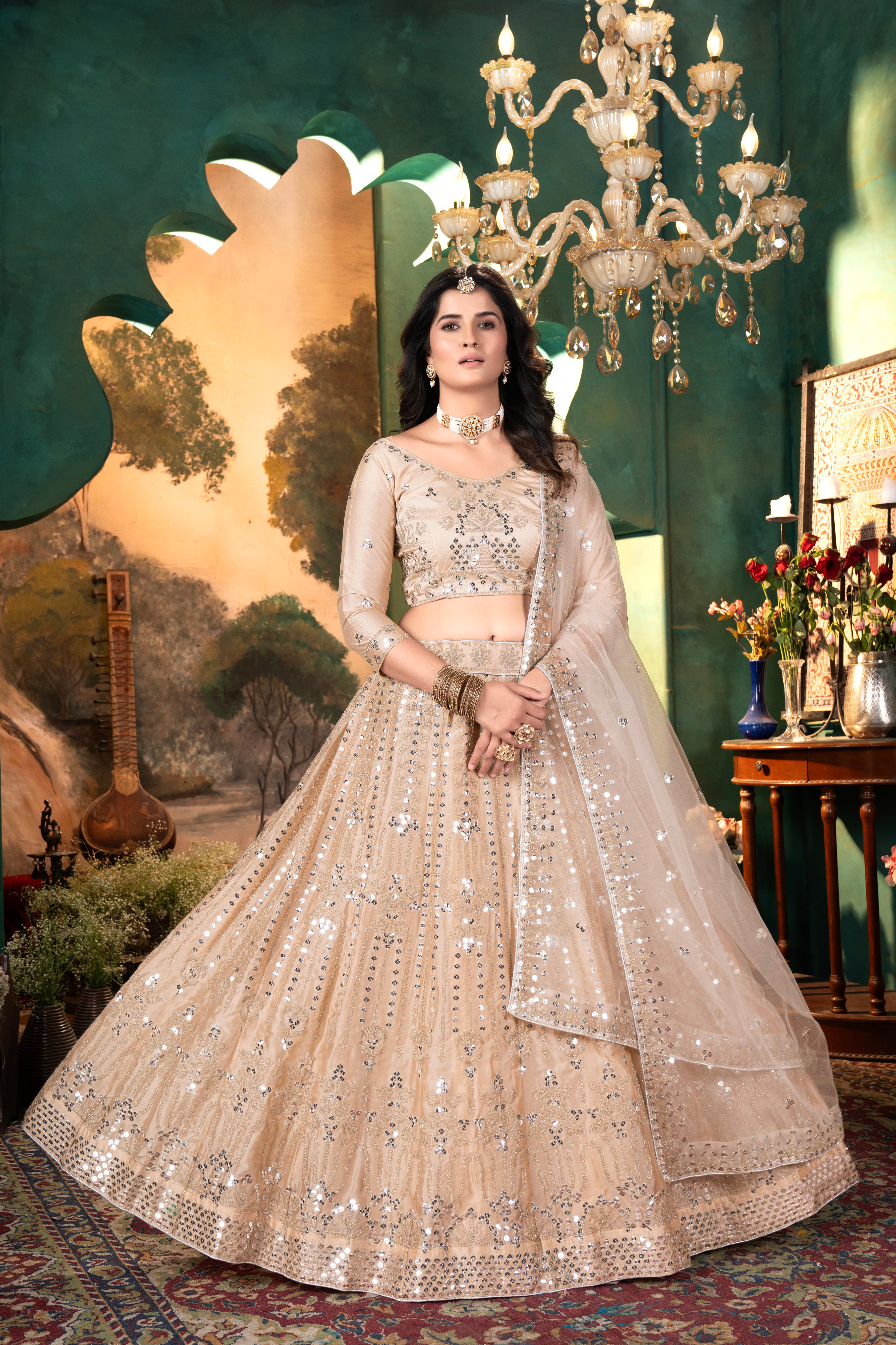 Real Modelling Lehenga