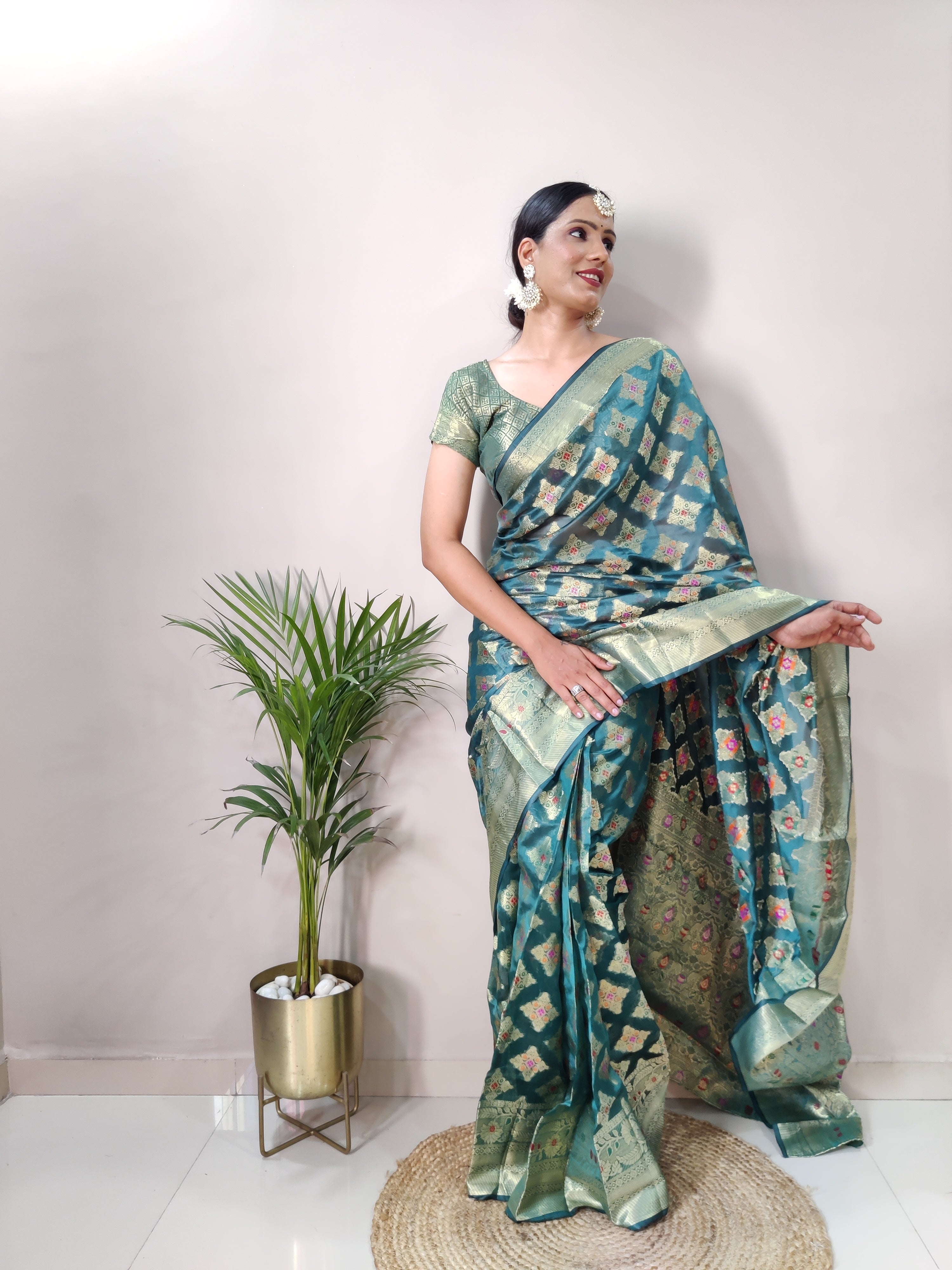 Premium Banarasi Ready To Wear Sarees