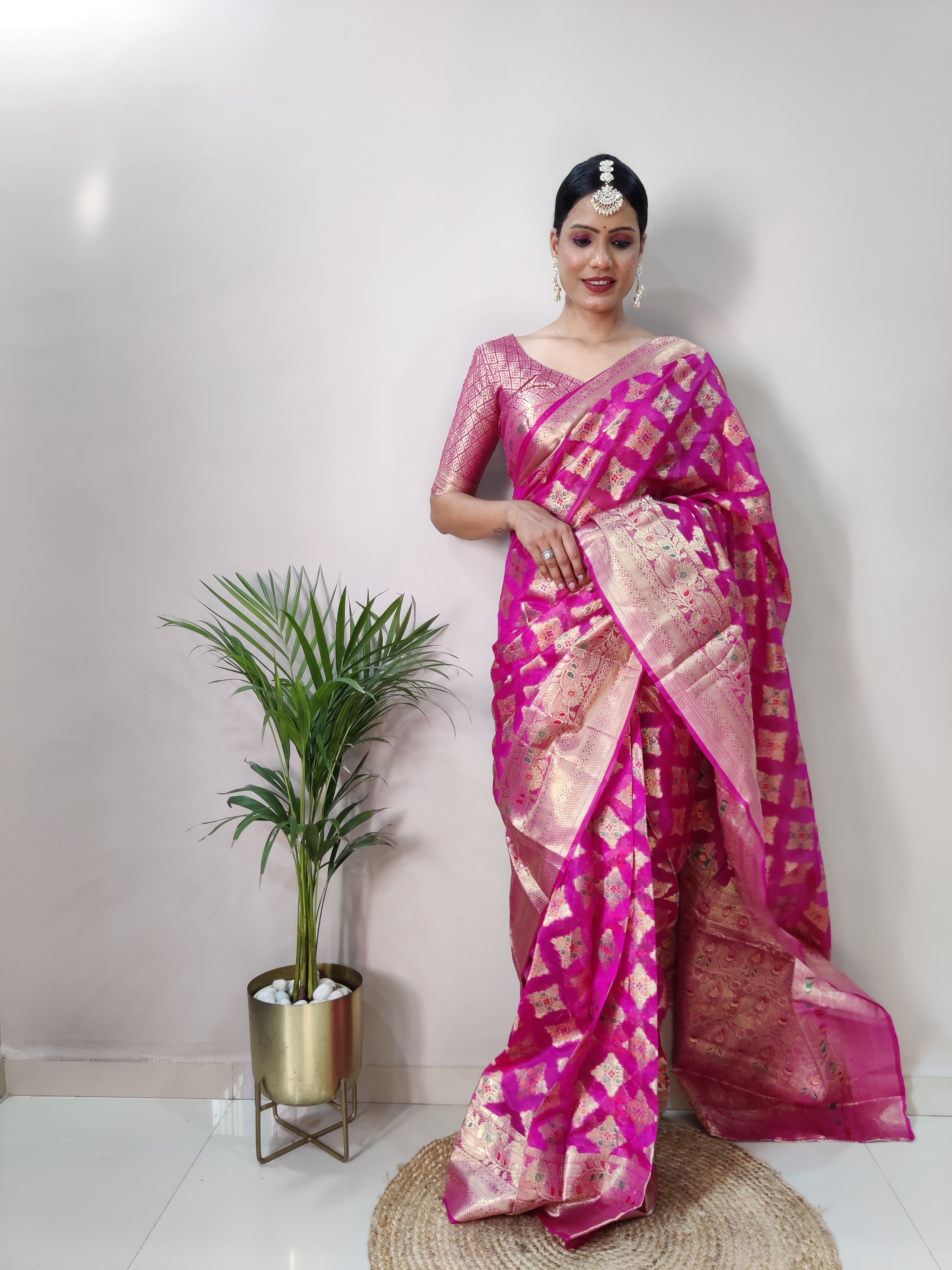 Premium Banarasi Ready To Wear Sarees