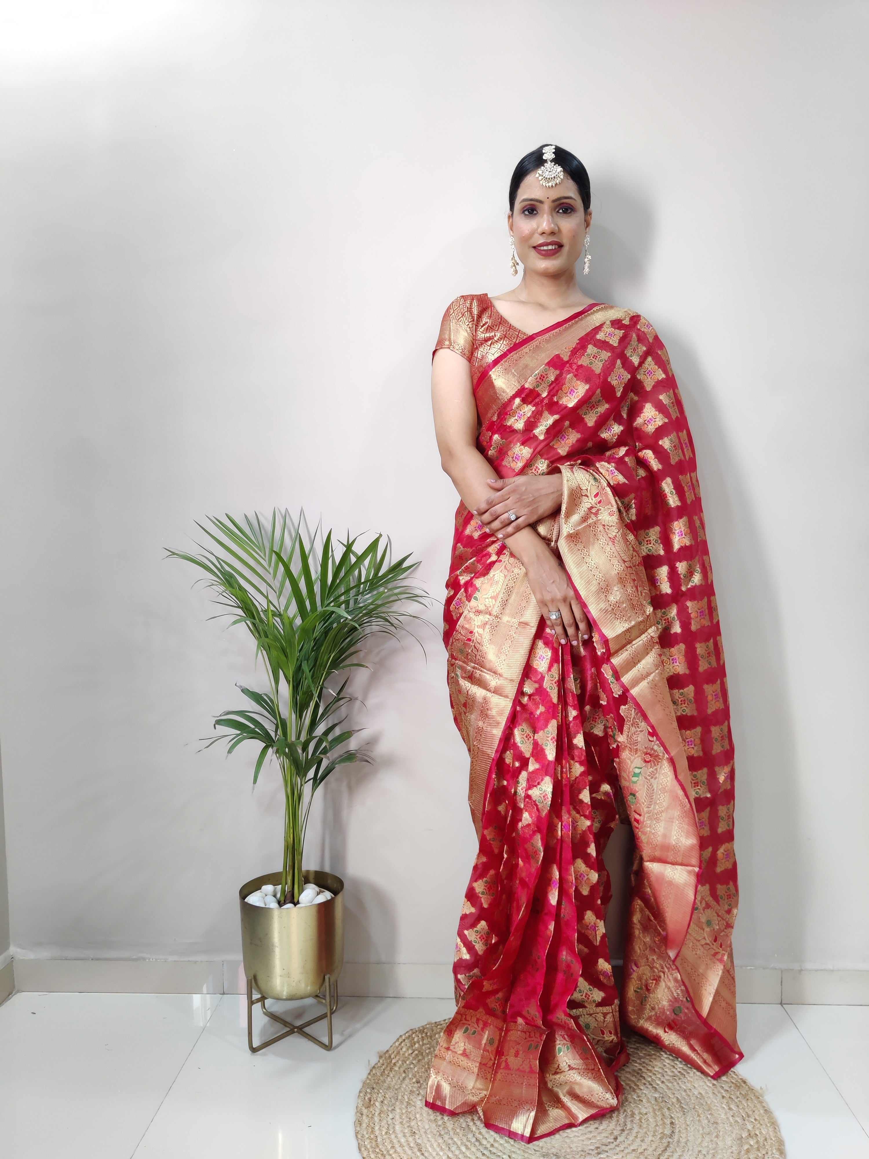 Premium Banarasi Ready To Wear Sarees