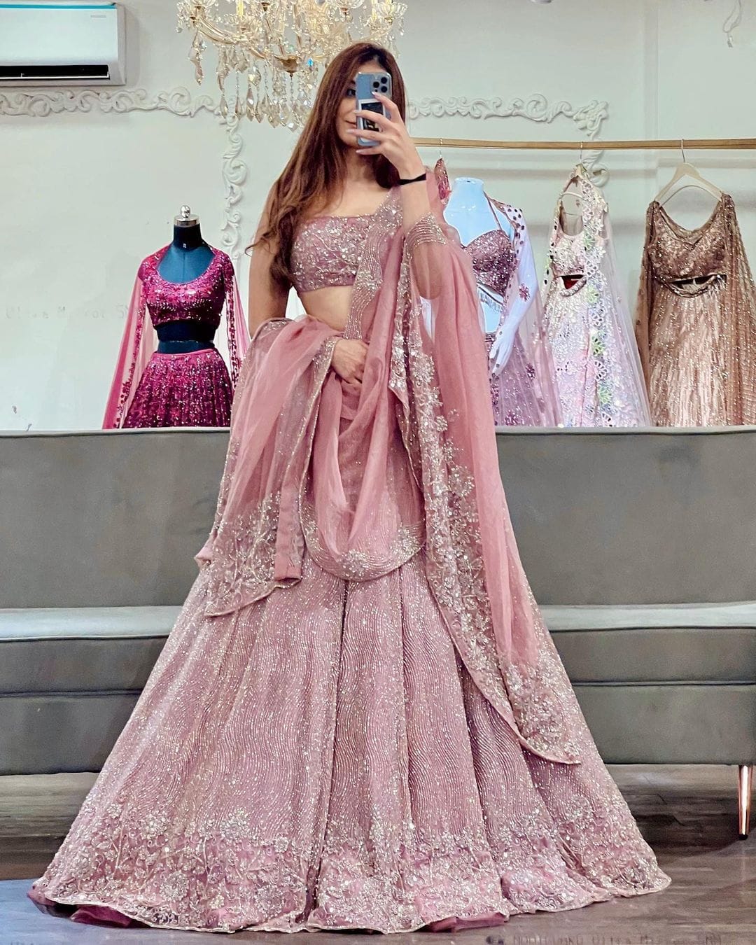 Hot Seller Pink Lehenga