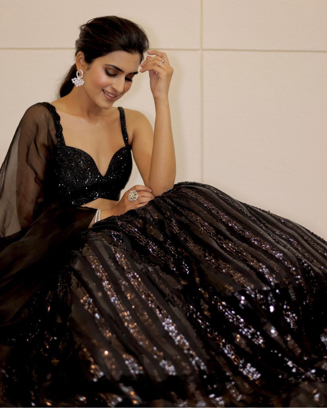 Beautiful Black Lehenga