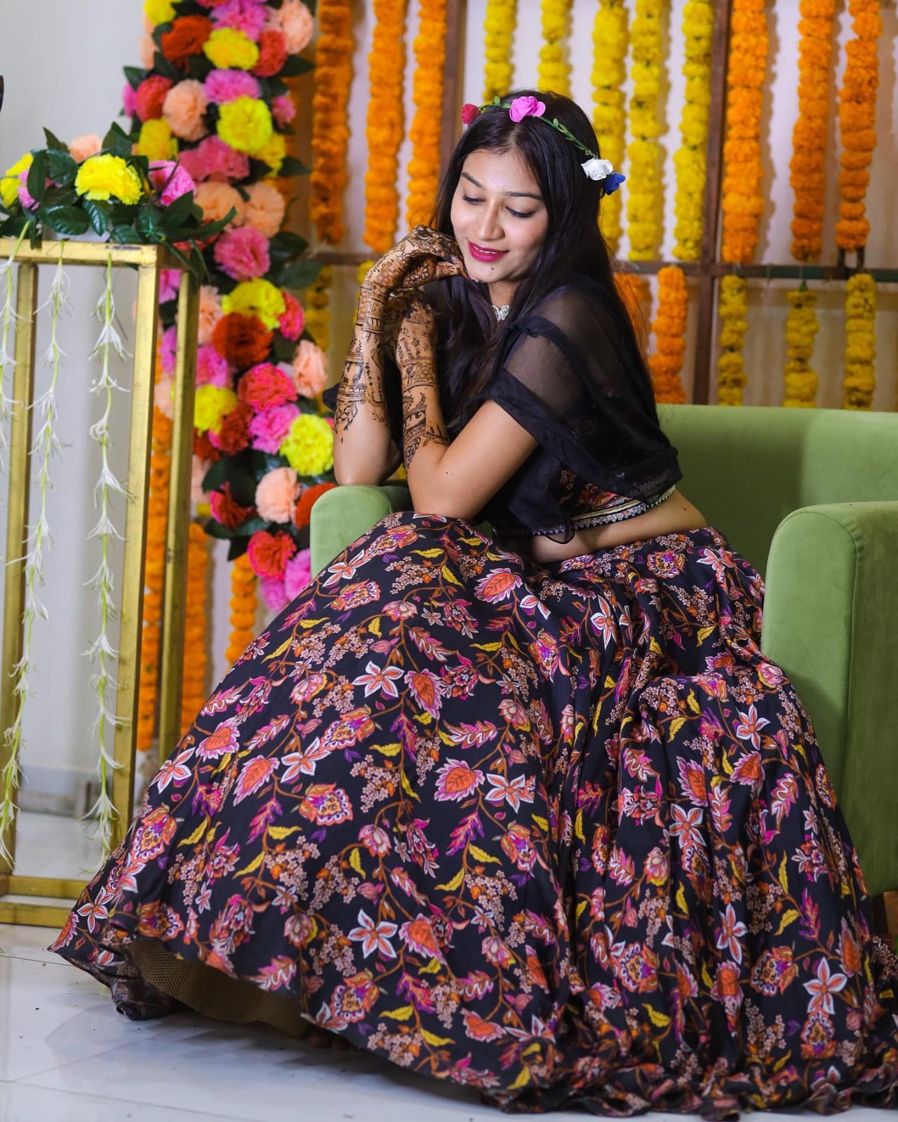 Beautiful Floral Lehenga