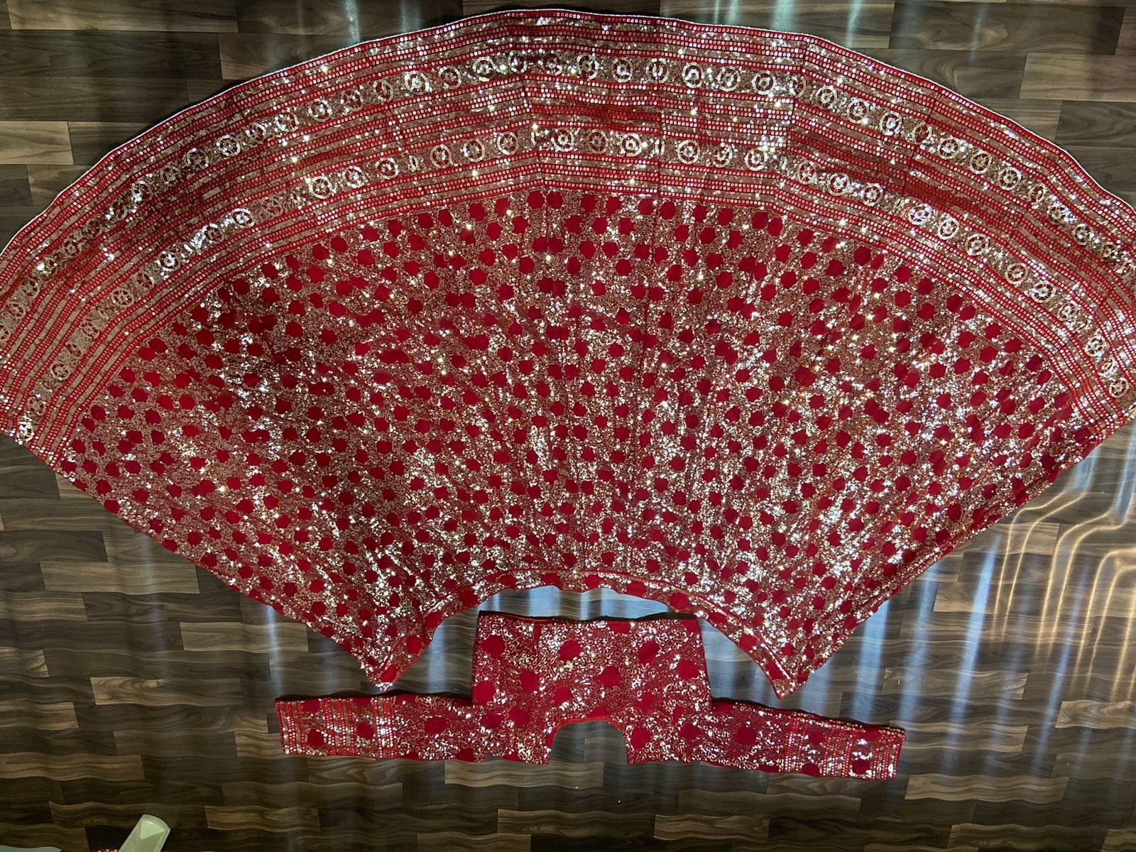 Red Love Lehenga