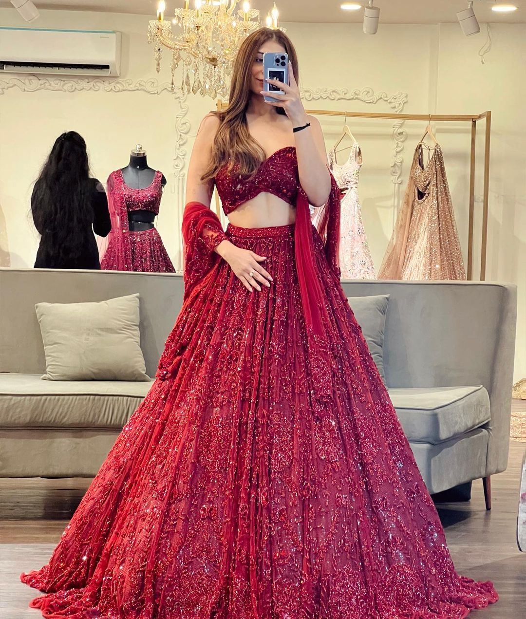 Merry Christmas Lehenga