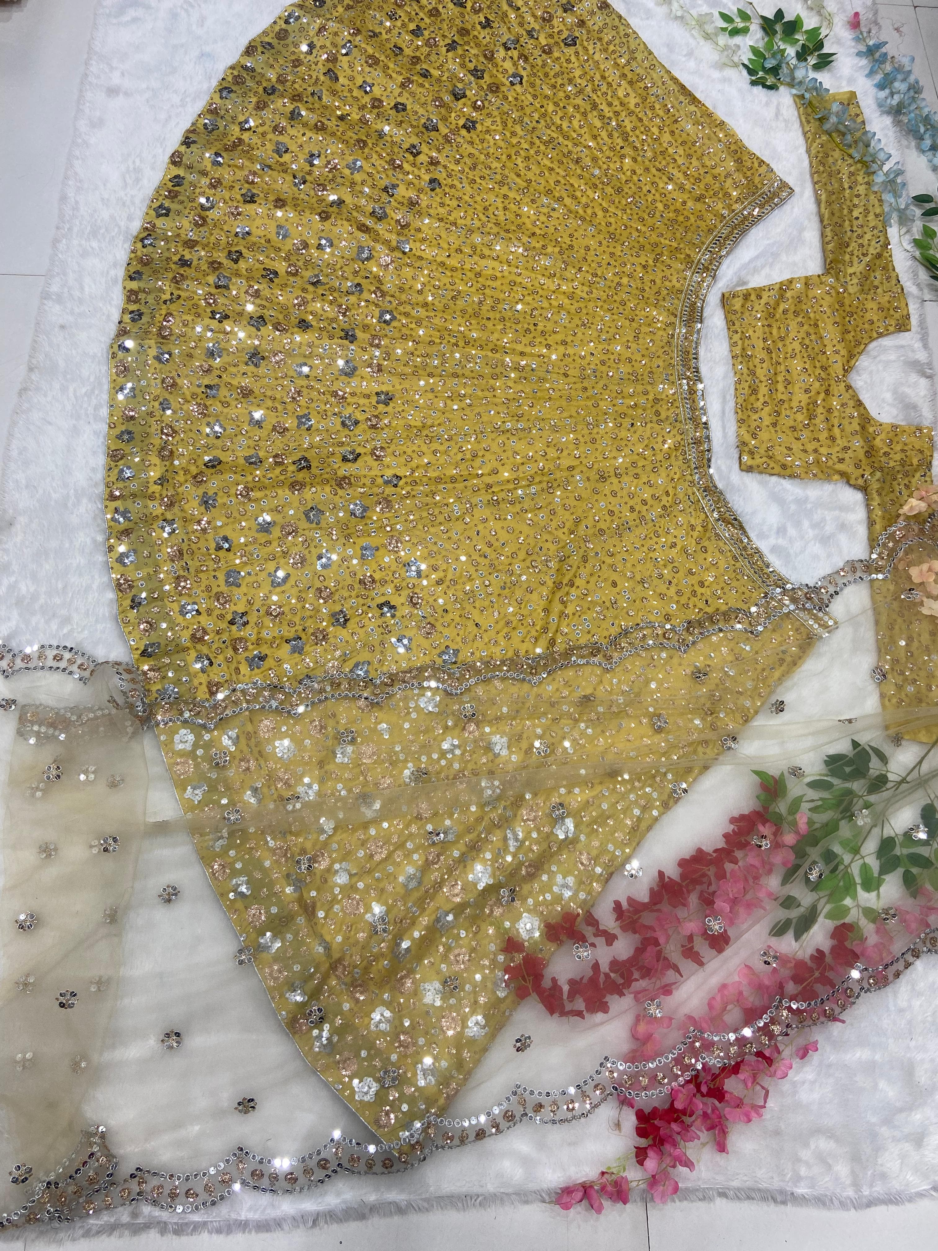 Haldi Special Lehenga