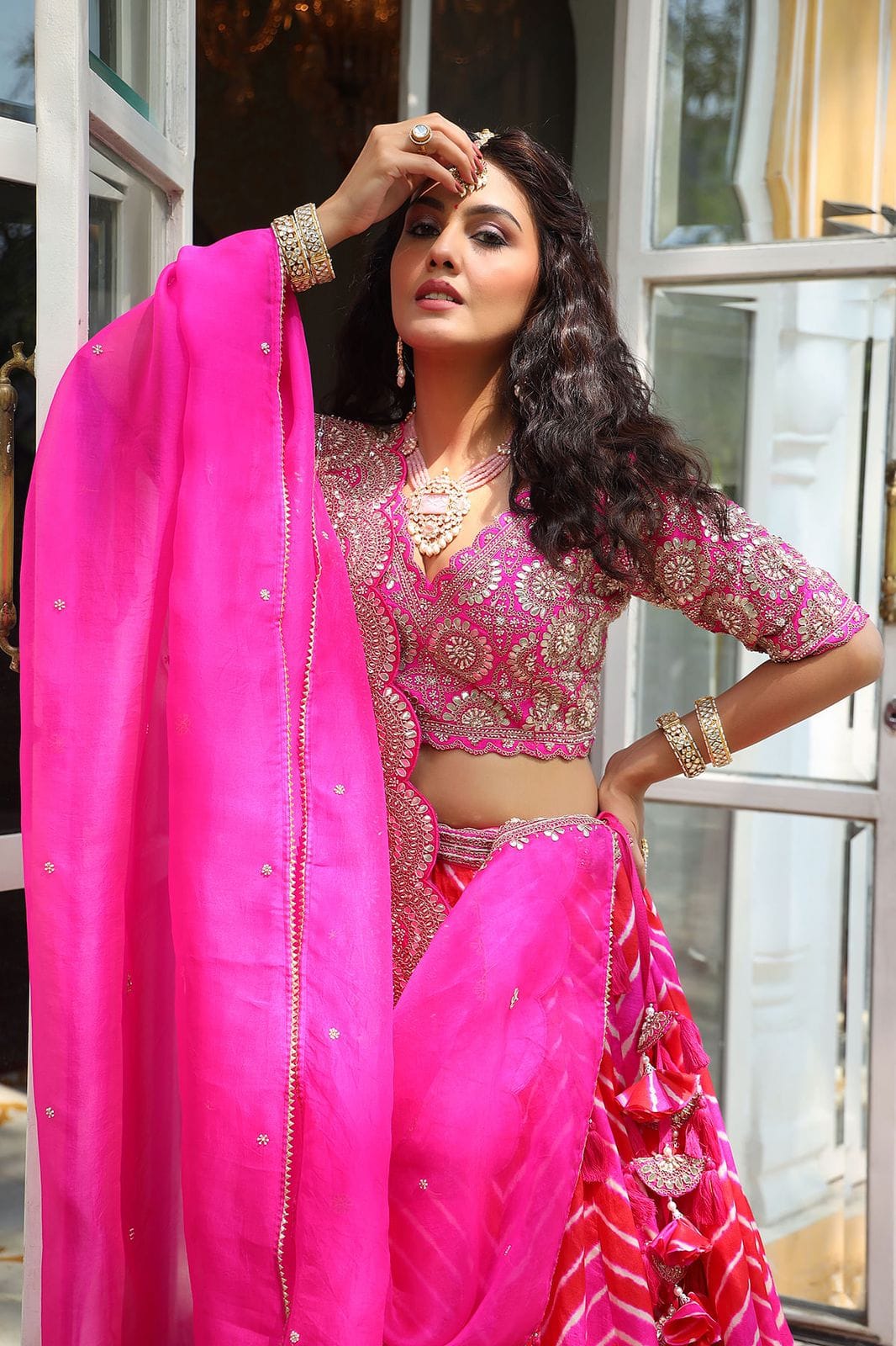 Leheriya Lehenga