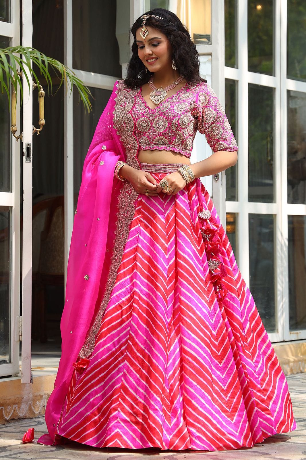 Leheriya Lehenga