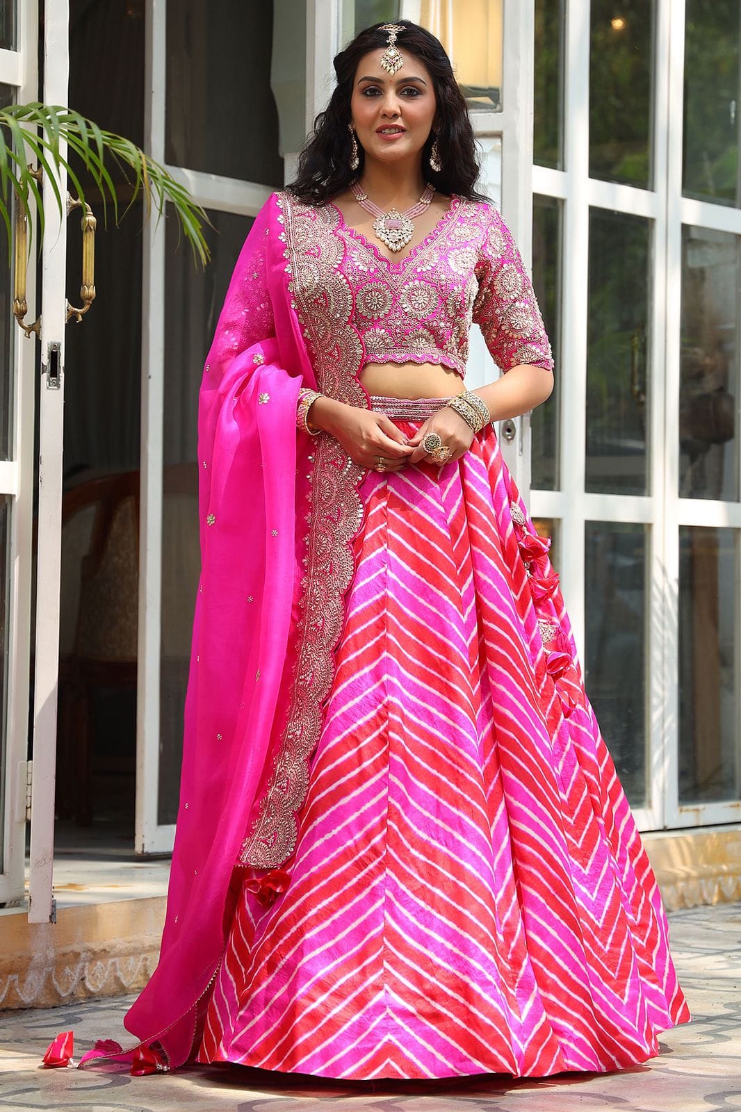 Leheriya Lehenga