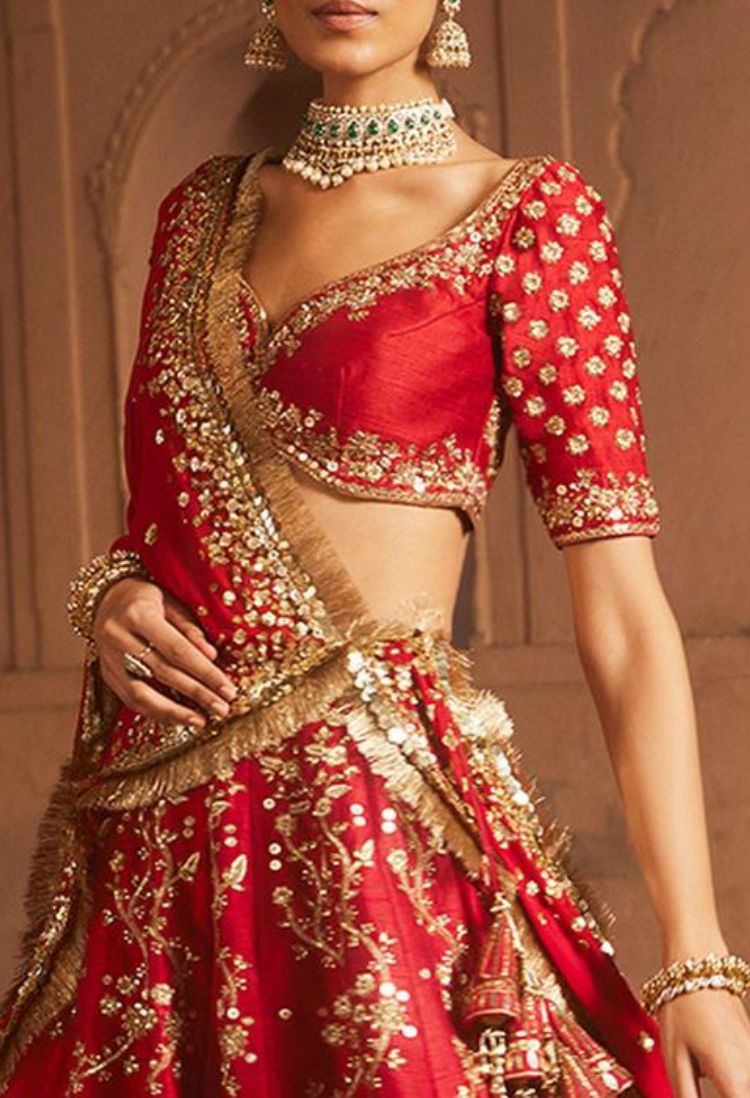 Red Hot Lehenga