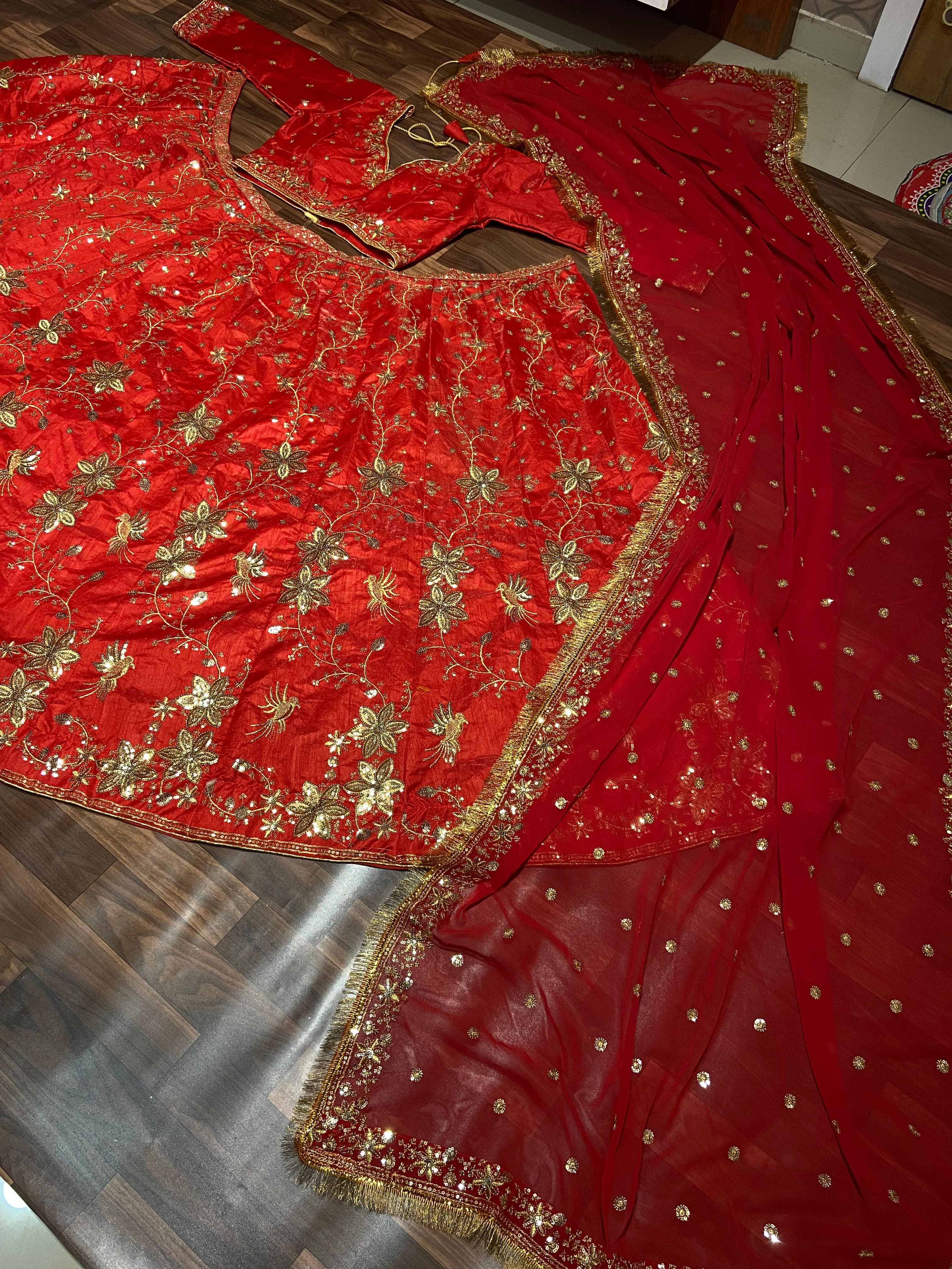 Red Hot Lehenga