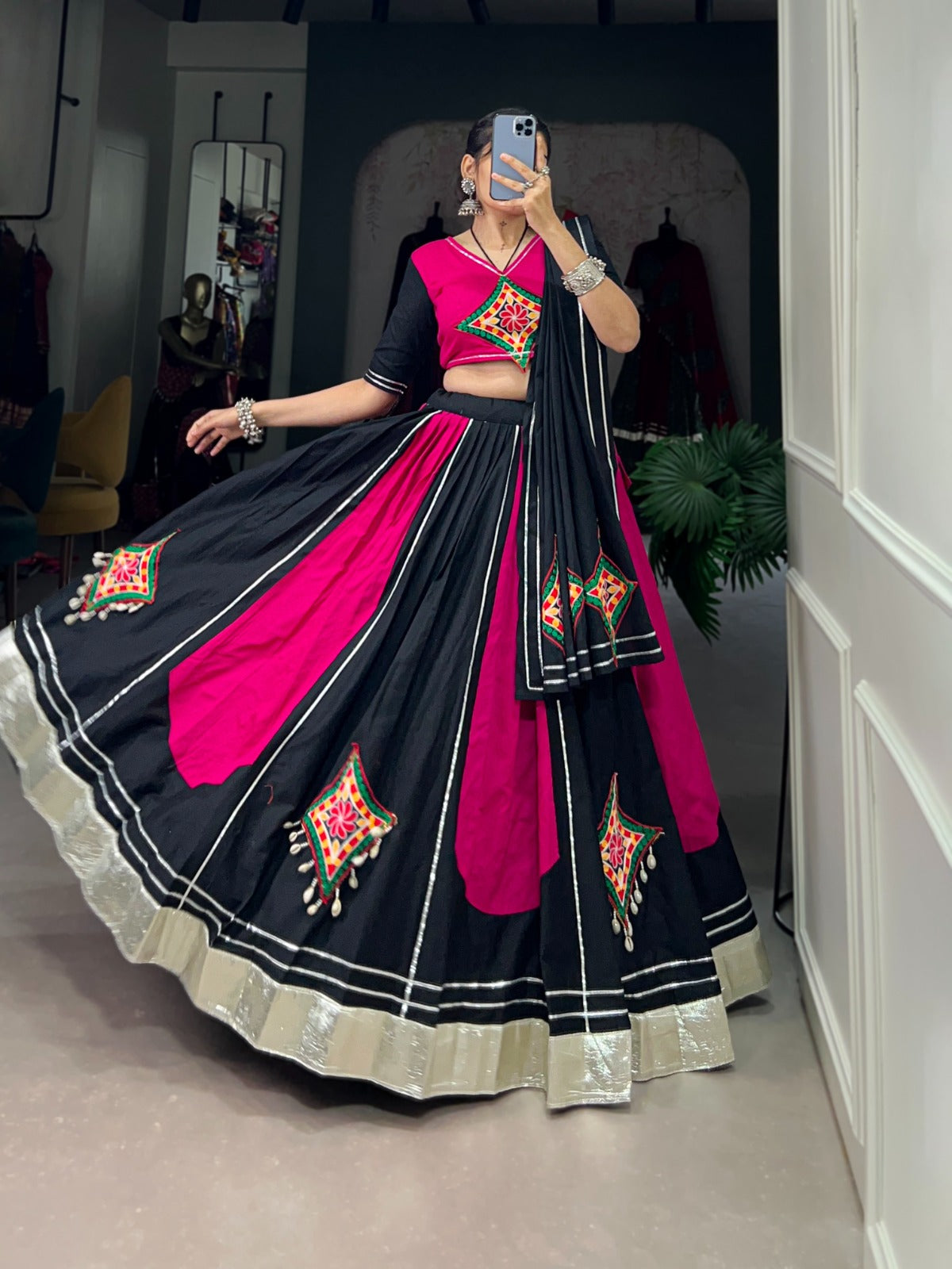 Full Stitched Navratri Lehenga Choli