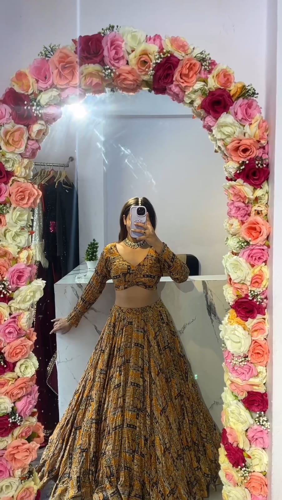 Trending Floral Lehenga