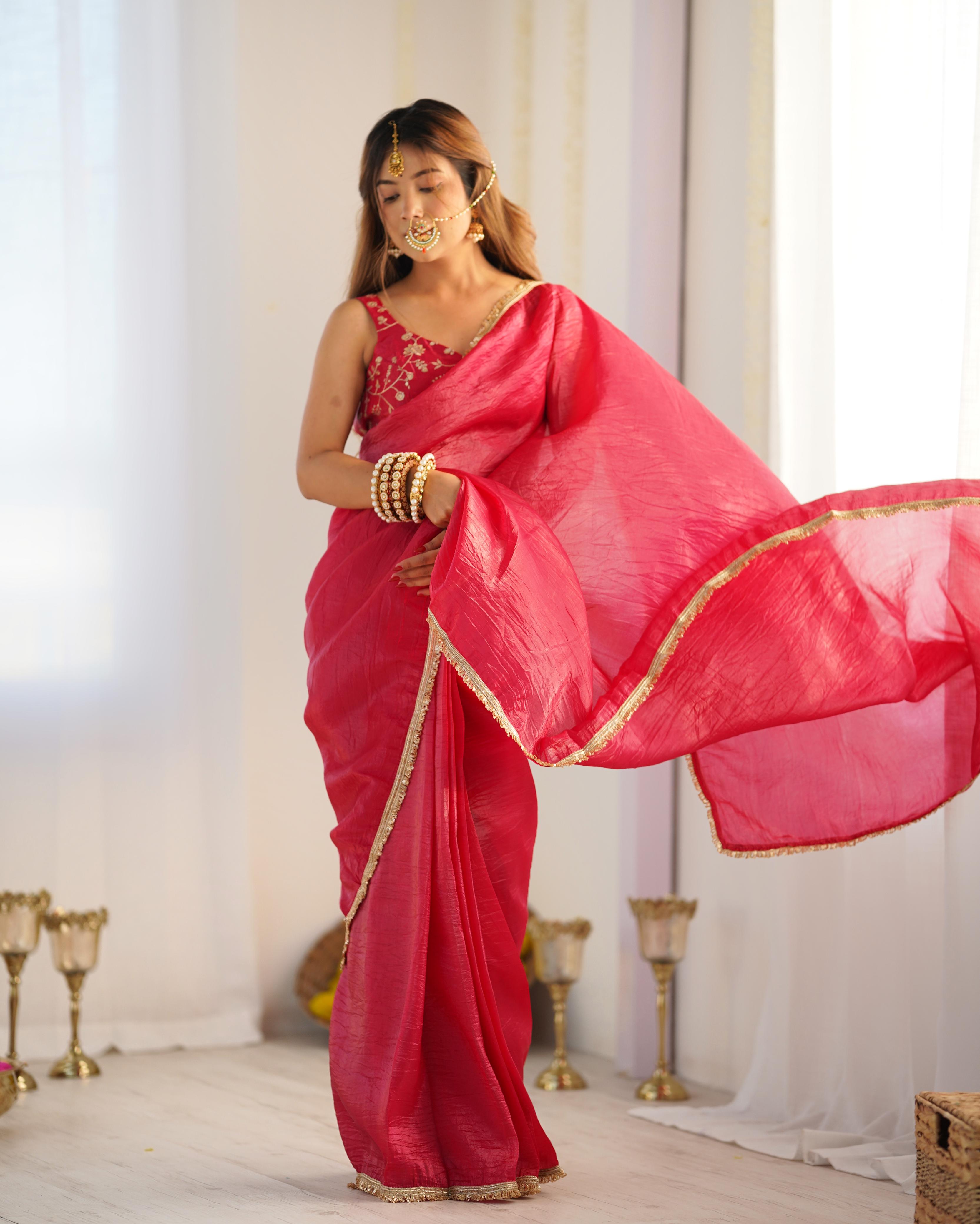 Good Crush Drape Saree