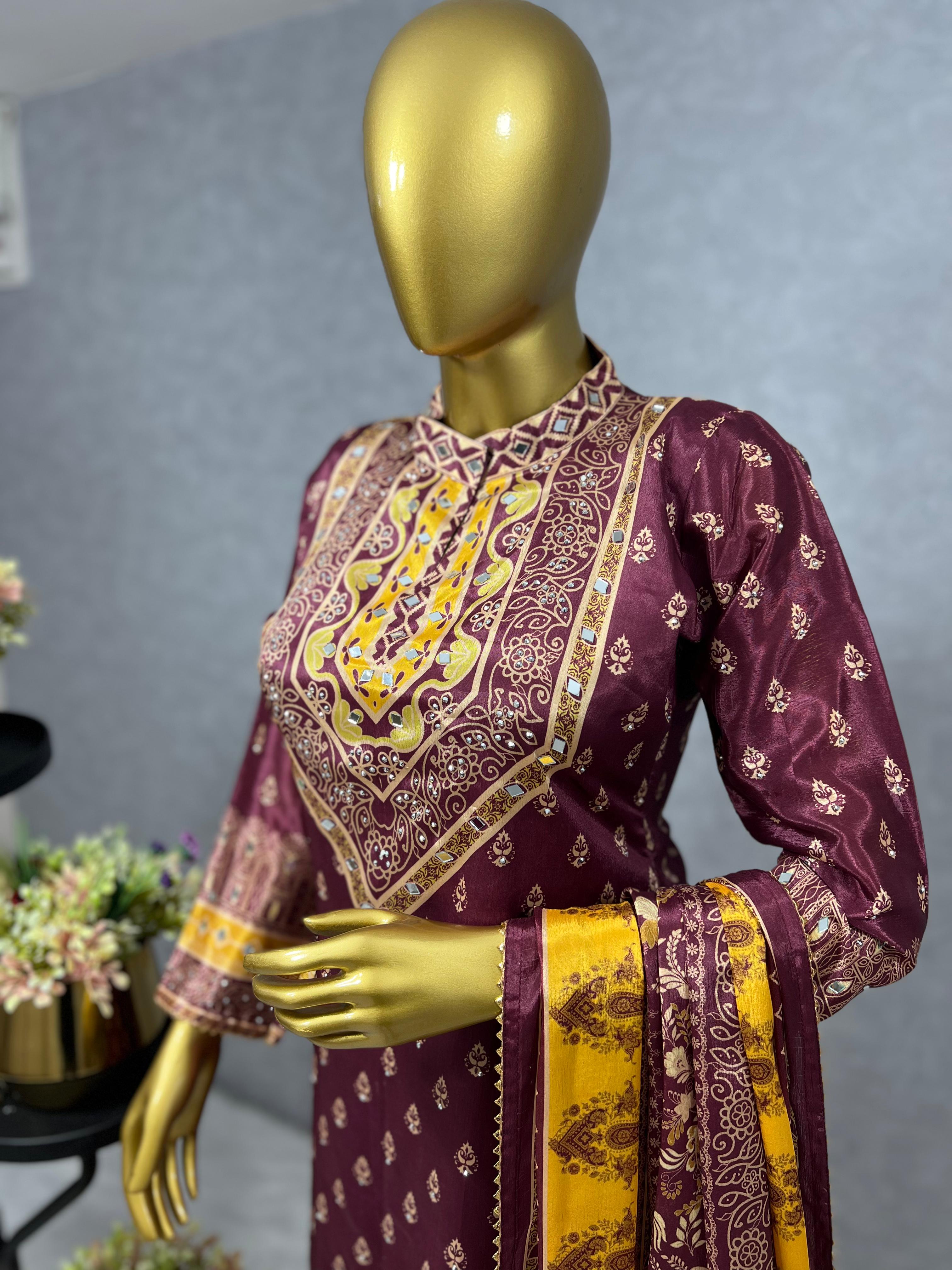 Party Wear Sharara Dress