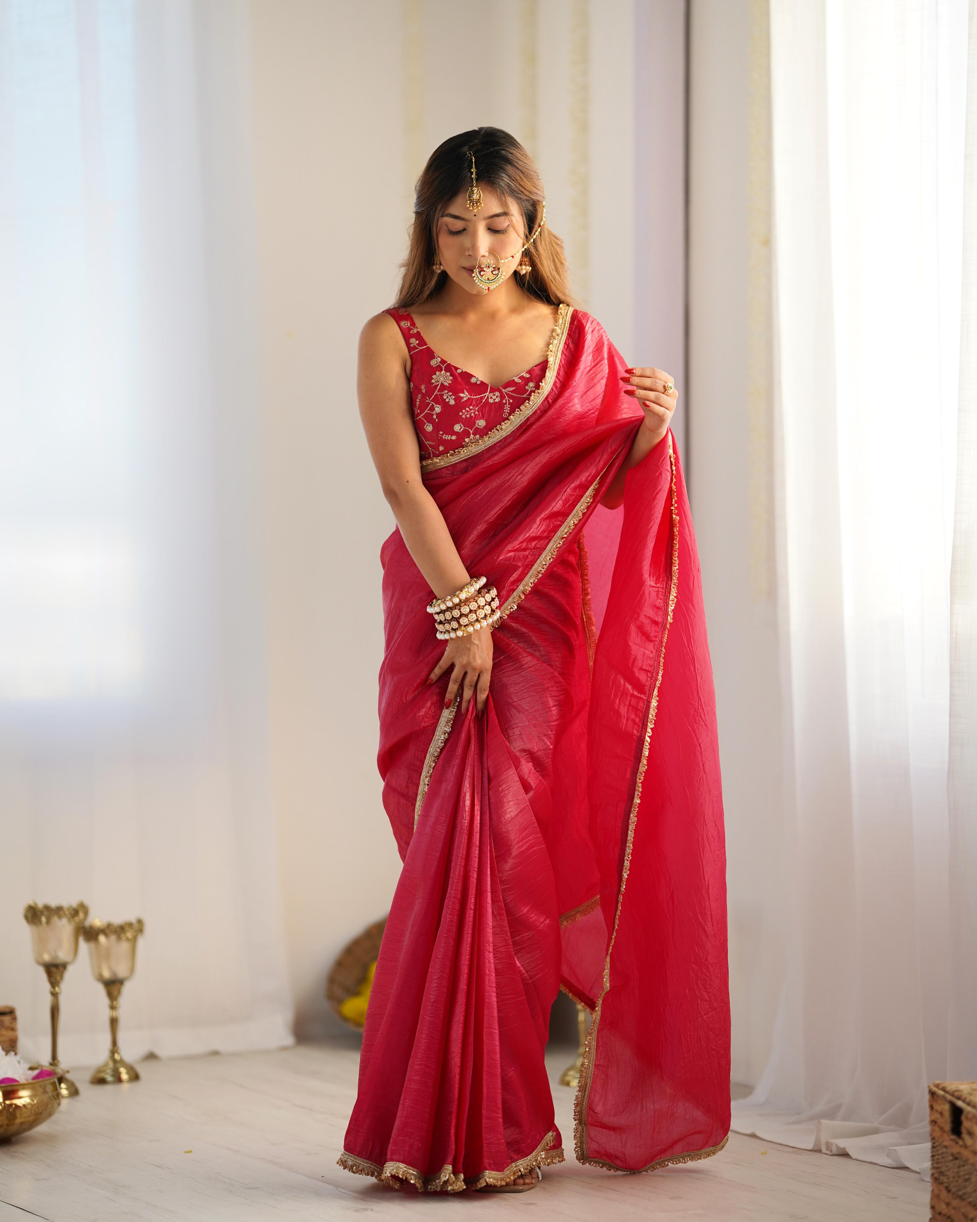 Good Crush Drape Saree