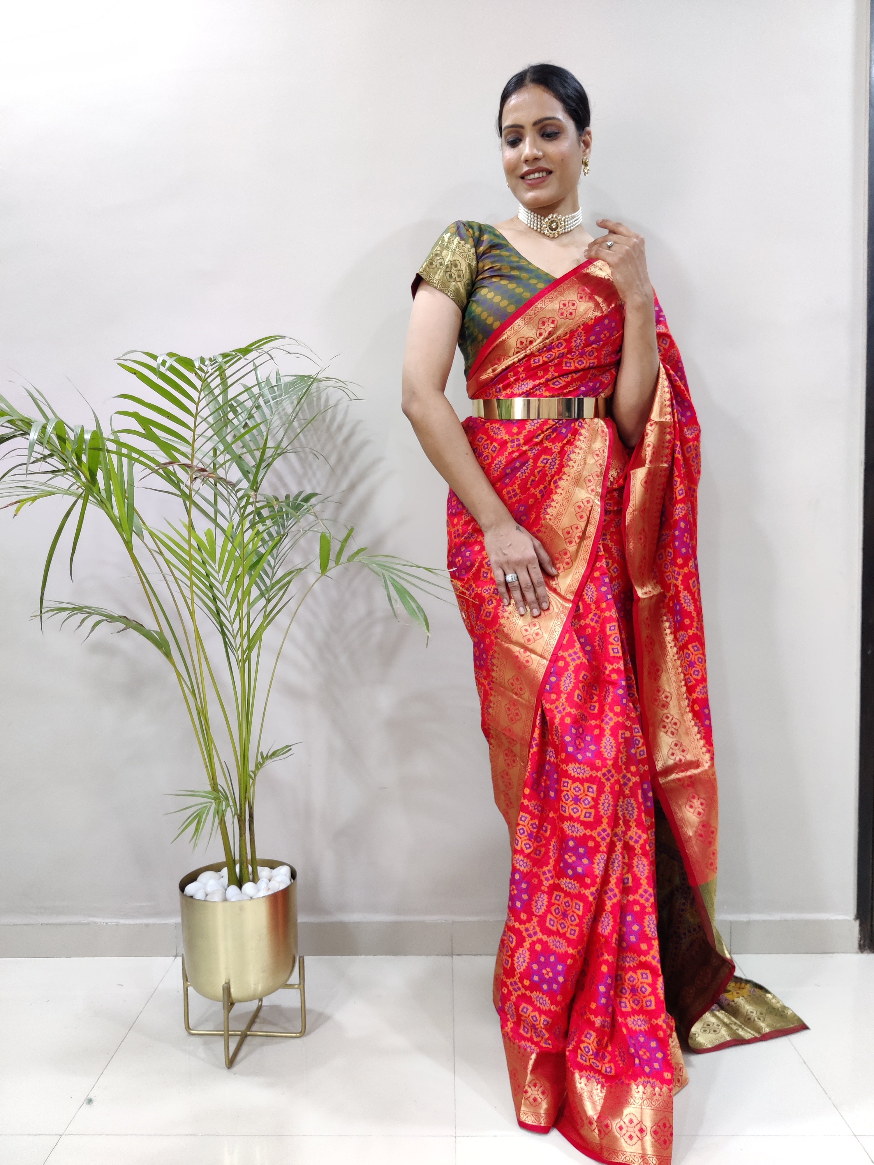 Banarasi Saree — Buy Online Banarasi Saree | Online Banarasi Silk Sarees|  Samyakk | Samyakk | by Samyakk A | Medium