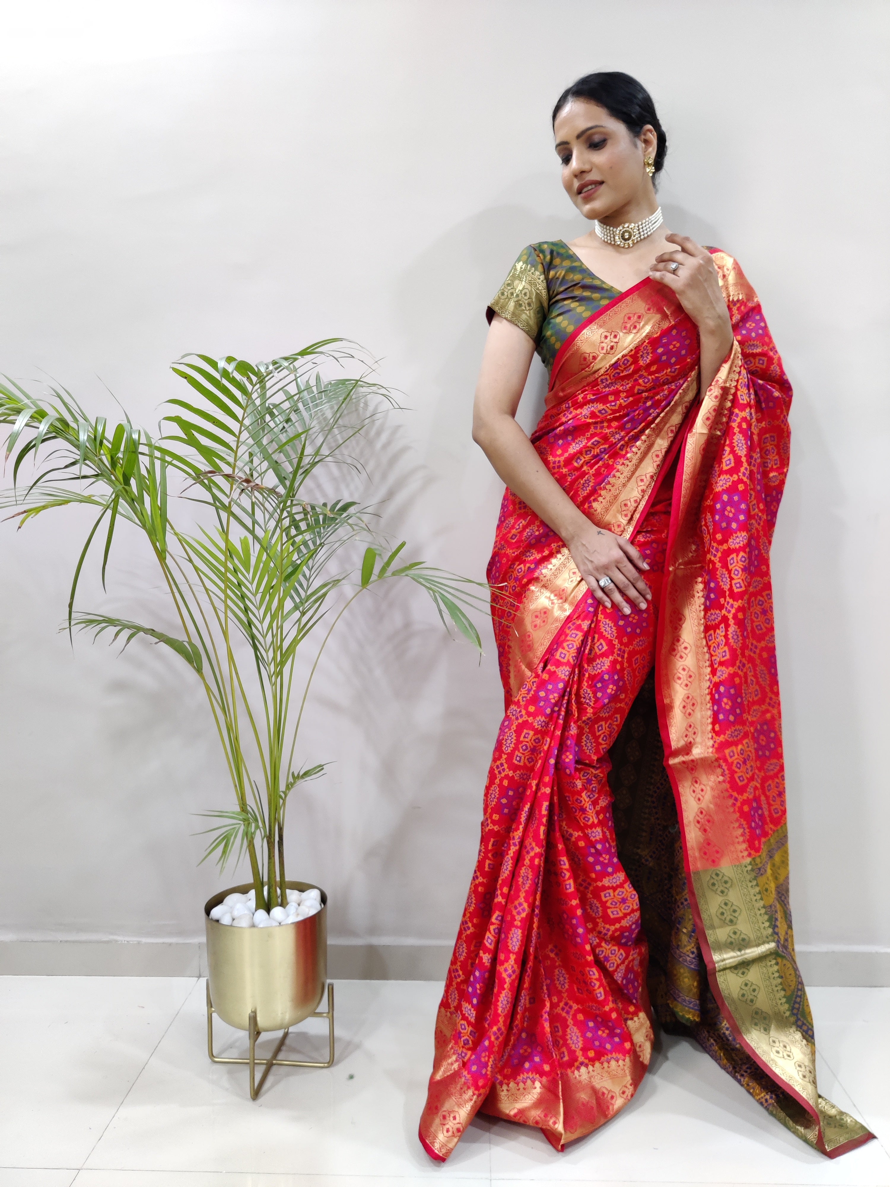 Banarasi Silk Ready To Wear Saree