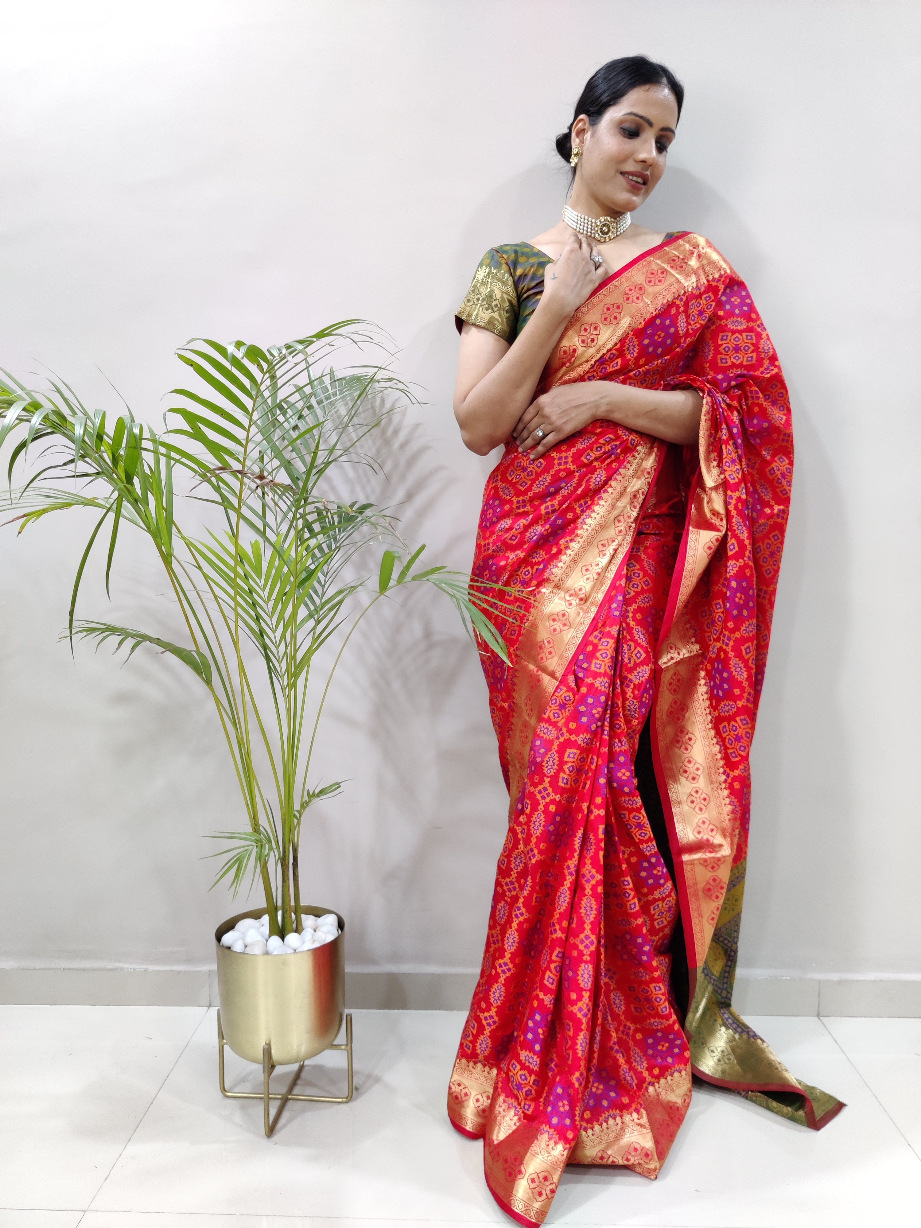 Banarasi Silk Ready To Wear Saree