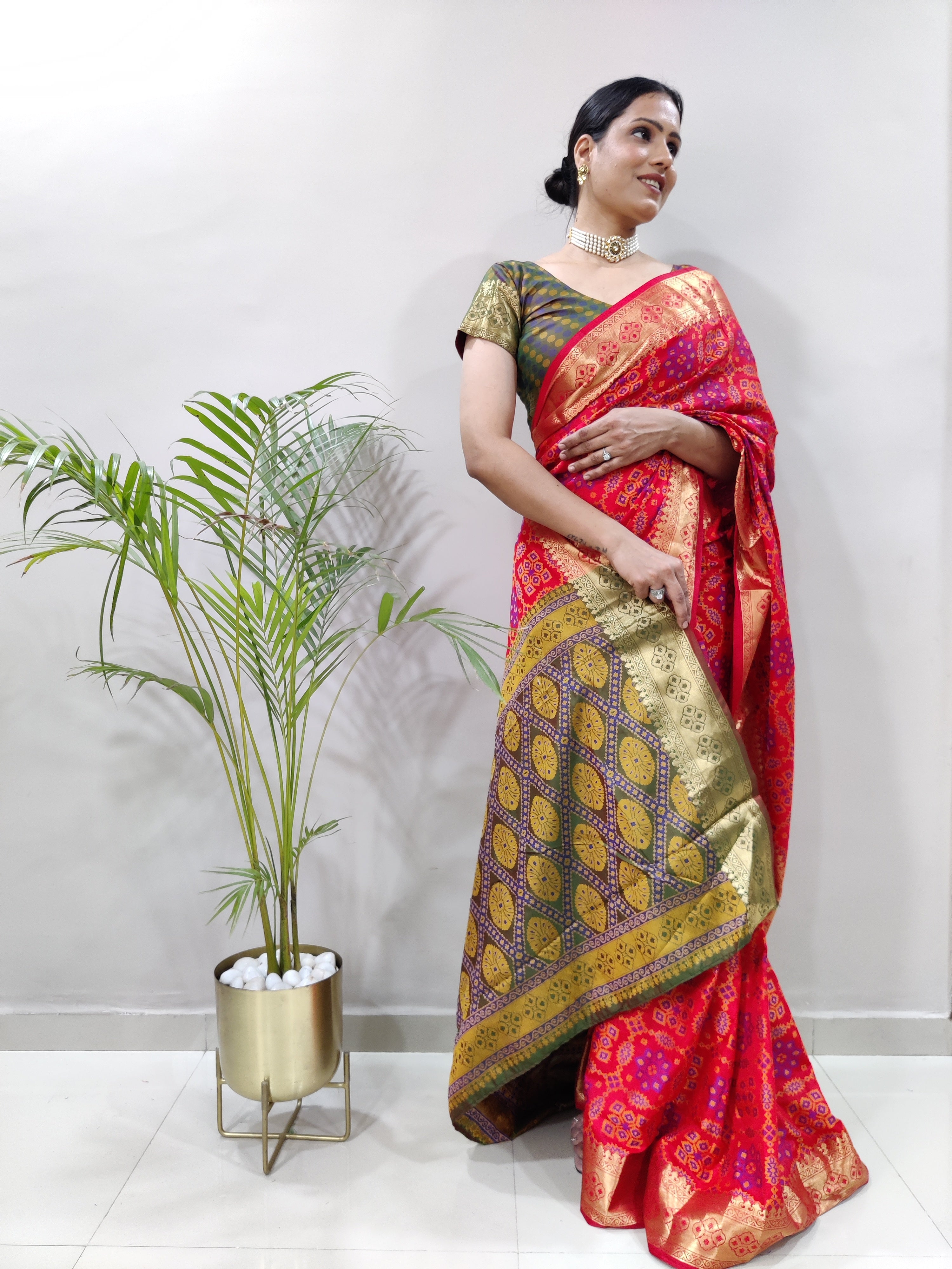 Banarasi Silk Ready To Wear Saree